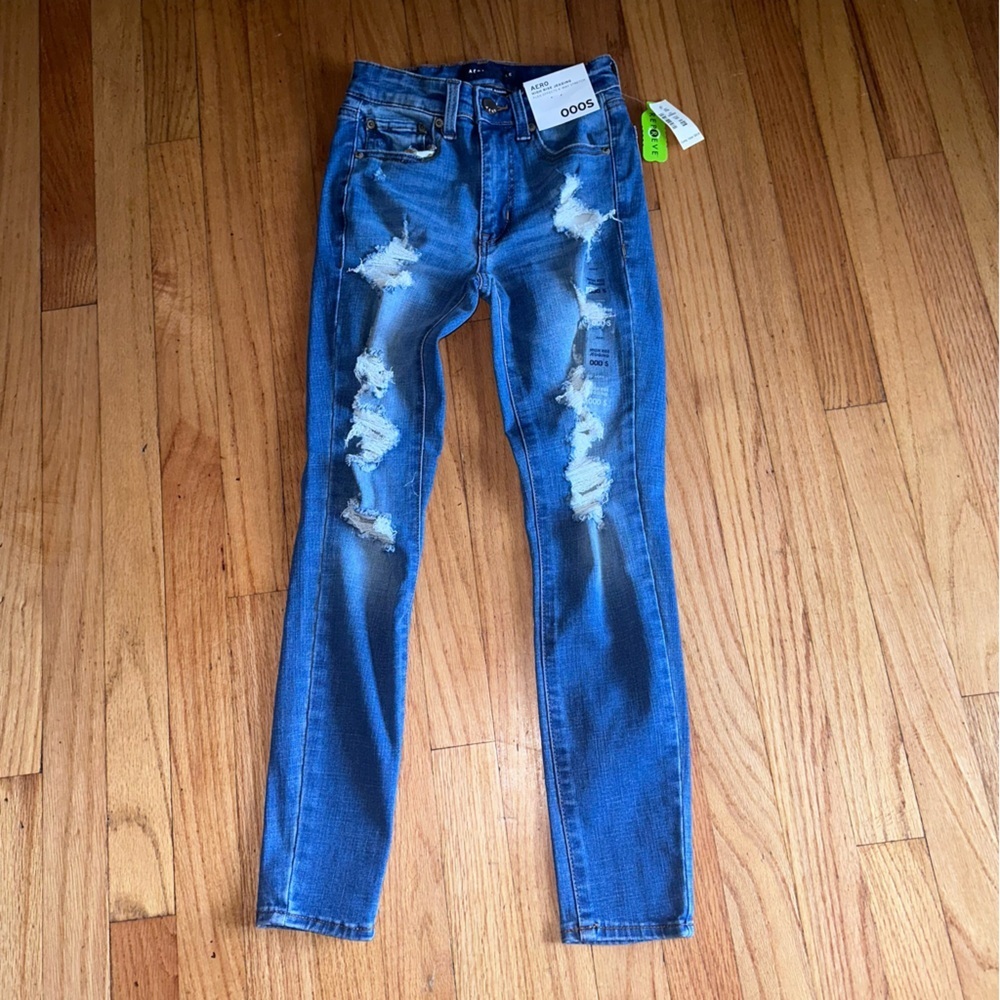 NWT 000S Aeropostale leggings - Picture 4 of 6